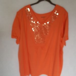 Denim 27/7 Top from Full Beauty, Size 30--32